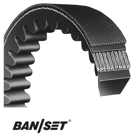 BANDO 3556 mm Outside Length, 16 mm Top Width, 1 Ribs 5VX1400